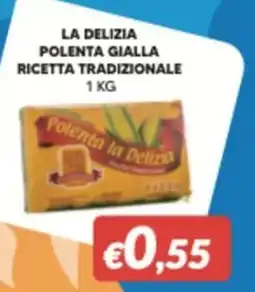 Supermercati Visotto La delizia polenta gialla ricetta tradizionale offerta