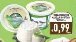 Supermercati Agorà Marella ricotta di pecora offerta