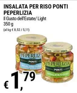 Tre Valli Supermercato Insalata per riso Peperlizia offerta