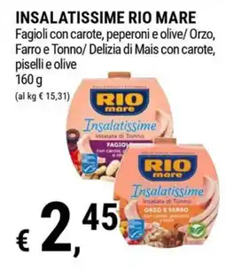 Tre Valli Supermercato Insalatissime Rio Mare offerta