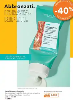 Yves Rocher Latte Riparatore Doposole Yves Roch offerta