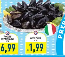 Supermercati Agorà Cozze Italia offerta
