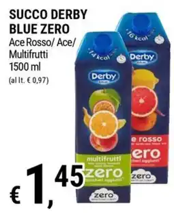 Tre Valli Supermercato Succo Derby Blue Zero Multifrutti offerta