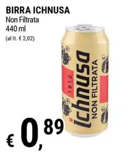 Tre Valli Supermercato Birra Ichnusa offerta