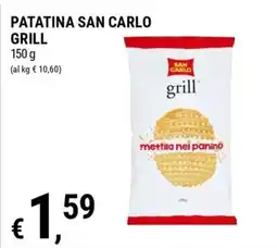 Tre Valli Supermercato Patatina San Carlo grill offerta