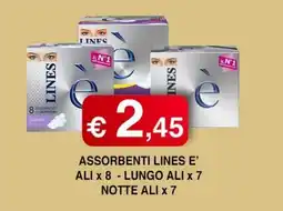 Orsini Market Assorbenti Lines E' offerta
