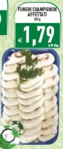 Supermercati Agorà Funghi champignon affettati offerta