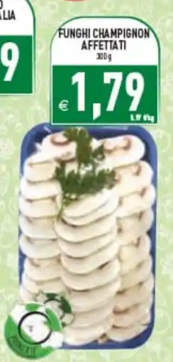 Supermercati Agorà Funghi champignon affettati offerta
