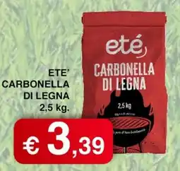 Orsini Market Ete' carbonella di legna offerta