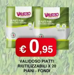Orsini Market Validoso piatti riutilizzabili offerta