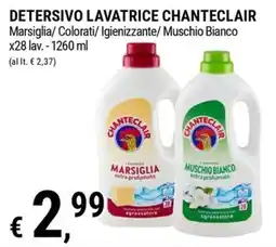 Tre Valli Supermercato Detersivo lavatrice Chanteclair offerta
