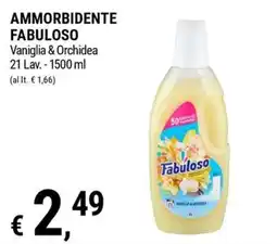 Tre Valli Supermercato Ammorbidente Fabuloso Vaniglia & Orchidea offerta