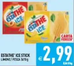 Supermercati Agorà Estathe ice stick offerta