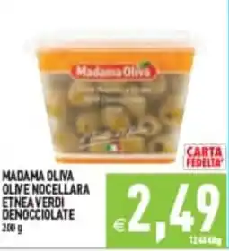 Supermercati Agorà Madama Oliva olive nocellara etnea verdi denocciolate offerta