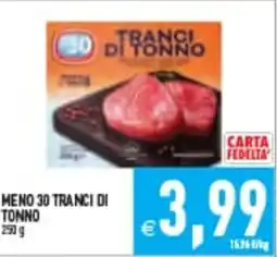 Supermercati Agorà Tranci di tonno offerta