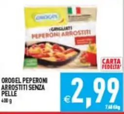Supermercati Agorà Orogel peperoni arrostiti senza pelle offerta