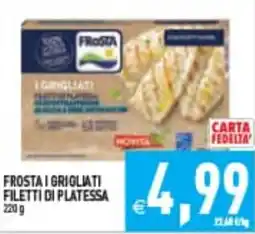 Supermercati Agorà Frosta i grigliati filetti di platessa offerta