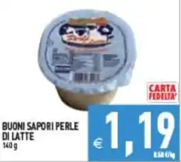 Supermercati Agorà Buoni sapori perle di latte offerta