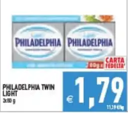 Supermercati Agorà Philadelphia Twin Light offerta