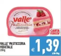 Supermercati Agorà Valle' pasticceria vegetale offerta