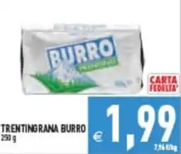 Supermercati Agorà Trentingrana burro offerta
