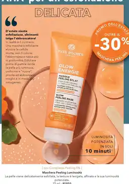 Yves Rocher Maschera Peeling Luminosità Yves Rocher offerta