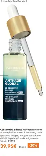 Yves Rocher Yves Rocher Anti-Ãge Global offerta