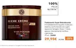Yves Rocher Riche Crème Yves Rocher offerta