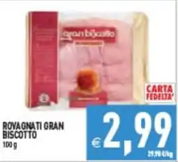 Supermercati Agorà Rovagnati gran biscotto offerta