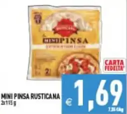 Supermercati Agorà Mini pinsa rusticana offerta