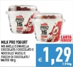 Supermercati Agorà Milk Pro Yogurt offerta