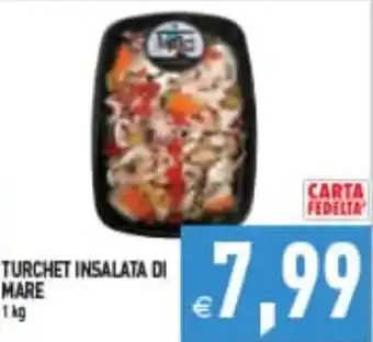 Supermercati Agorà Turchet insalata di mare offerta