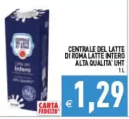 Supermercati Agorà Centrale del latte latte intero offerta