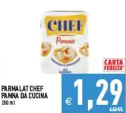Supermercati Agorà Parmalat Chef Panna da cucina offerta