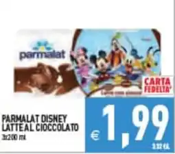 Supermercati Agorà Parmalat Disney Latte al Cioccolato offerta