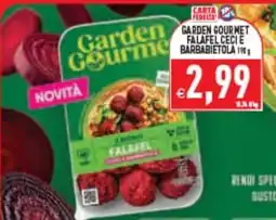 Supermercati Agorà Garden Gourmet Falafel Ceci e Barbabietola offerta