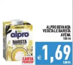 Supermercati Agorà Alpro bevanda vegetale barista avena offerta