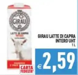 Supermercati Agorà Girau latte di capra intero UHT offerta