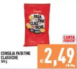 Supermercati Agorà Consilia patatine classiche offerta