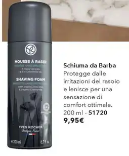 Yves Rocher Schiuma da Barba Yves Rocher offerta