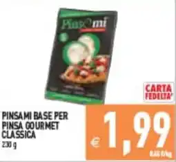 Supermercati Agorà Pinsami base per pinsa gourmet classica offerta