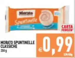 Supermercati Agorà Morato spuntinelle classiche offerta