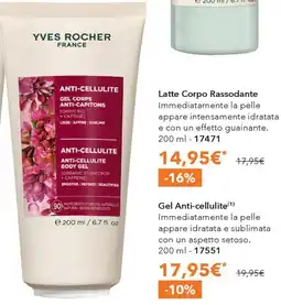 Yves Rocher Yves Rocher Gel Anti-cellulite offerta