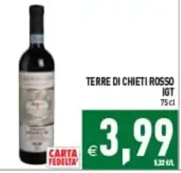 Supermercati Agorà Terre di Chieti Rosso IGT offerta