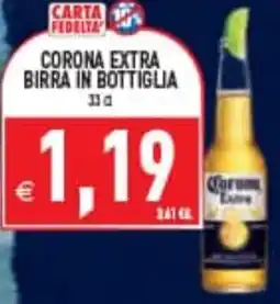 Supermercati Agorà Corona Extra birra in bottiglia offerta