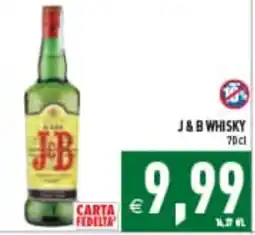 Supermercati Agorà J & B Whisky offerta