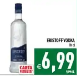 Supermercati Agorà Eristoff vodka offerta