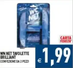Supermercati Agorà Wc net tavolette brilliant offerta