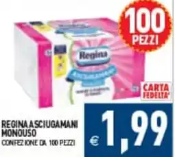 Supermercati Agorà Regina asciugamani monouso offerta
