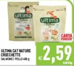 Supermercati Agorà Ultima cat nature crocchette offerta